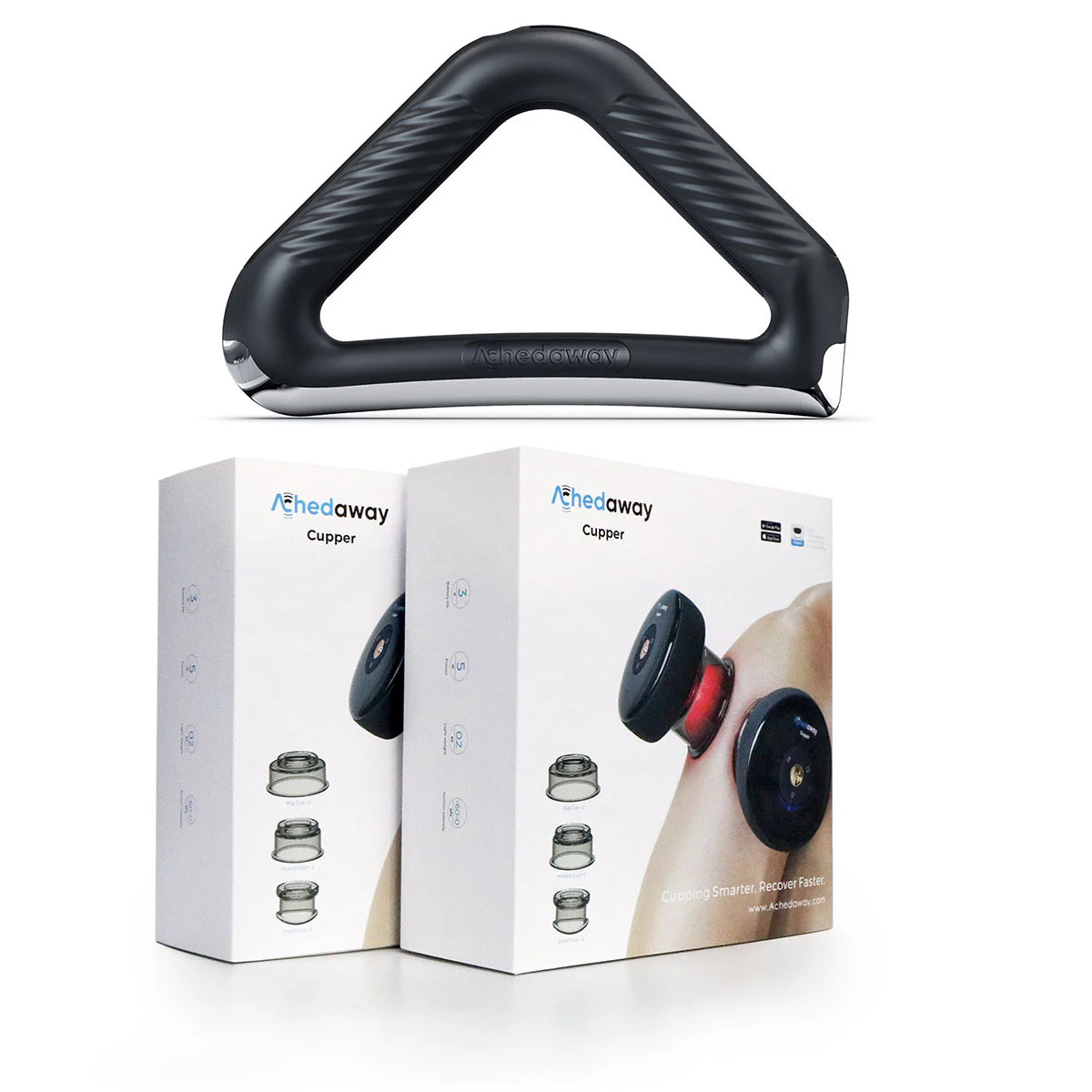 Achedaway Mini Scraper：On-the-Go heated muscle scraping tool